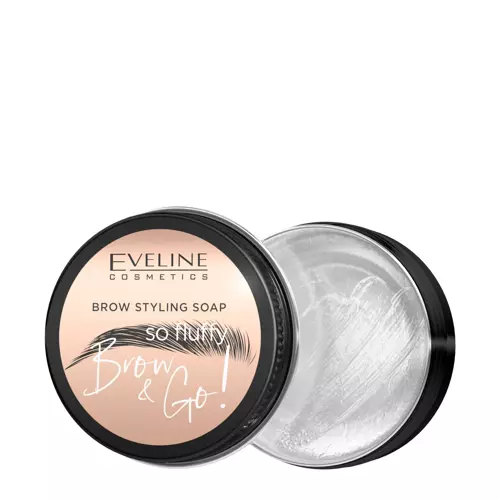 Eveline Cosmetics - Brow & Go - Brow Styling Soap - Mýdlo na úpravu obočí - 25 g