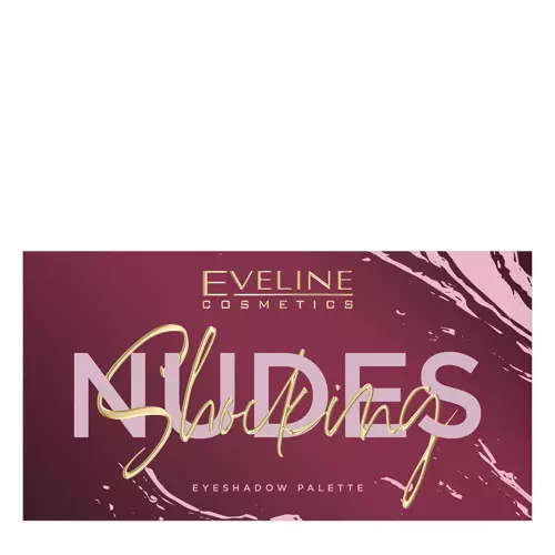 Eveline Cosmetics - Eyeshadow Palette - Shocking Nudes - Paleta 12 očních stínů - 9,6 g