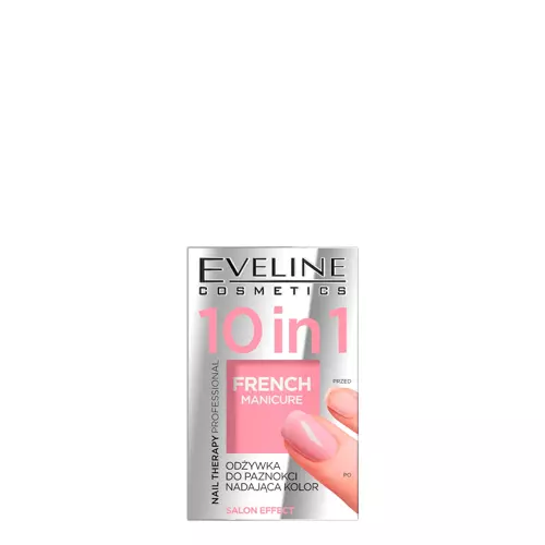 Eveline Cosmetics - Nail Therapy - Posilující lak na nehty v jemném růžovém odstínu - French - 5 ml