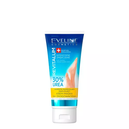 Eveline Cosmetics - Revitalum - Krém/maska s 30% ureou proti zrohovatělé pokožce nohou - 100 ml