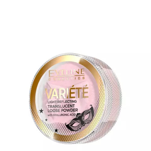 Eveline Cosmetics - Variete - Translucent Loose Powder - Sypký pudr odrážející světlo s kyselinou hyaluronovou - 6 g