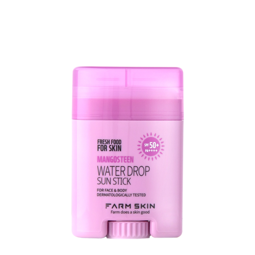 Farmskin - Freshfood For Skin Mangosteen Water Drop Sun Stick SPF 50+/PA++++ - SPF krém v tyčince - 22 g