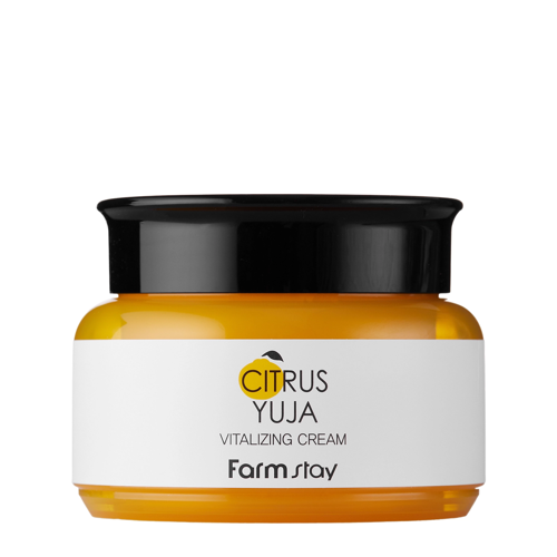 Farmstay - Citrus Yuja Vitalizing Cream - Revitalizační krém na obličej s extraktem z Yuzu - 100 g