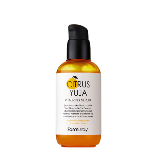 Farmstay - Citrus Yuja Vitalizing Serum - Revitalizační sérum s extraktem z Yuzu - 100 ml