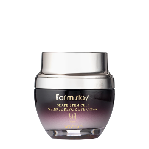 Farmstay - Grape Stem Cell Wrinkle Repair Eye Cream - Oční krém proti vráskám s výtažkem z hroznů - 50 ml