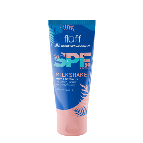 Fluff - Milkshake - Krém s UV filtrem na obličej a tělo SPF50 - 100 ml