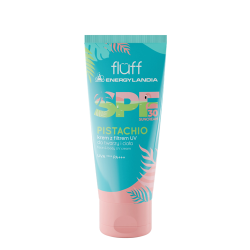 Fluff - Pistachio - Krém s UV filtrem na obličej a tělo SPF30 - 100 ml