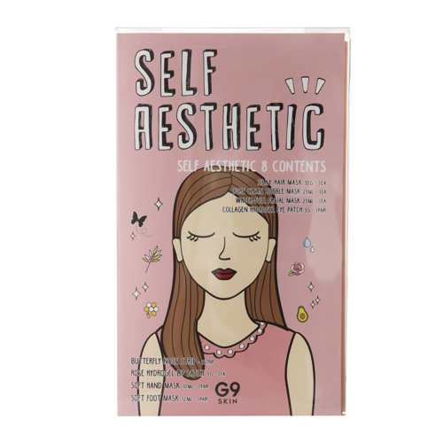 G9Skin - Self Aesthetic Magazine - Sada 8 masek pro péči o pleť - 110 ml