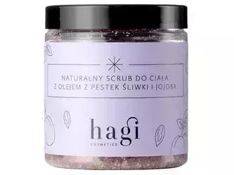 Hagi - Přírodní tělový peeling s jojobovým a švestkovým olejem - 300 g