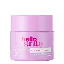 Hello Sunday - The Recovery One - Glow Face Mask - Regenerační gelová maska - 50 ml