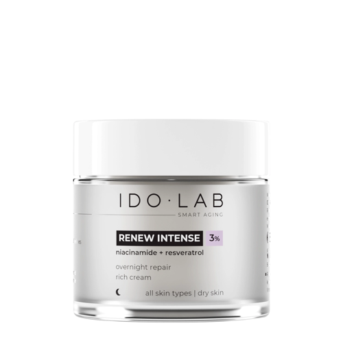 Ido Lab - Renew Intense - Revitalizační noční krém na obličej - 50ml