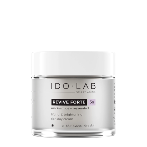 Ido Lab - Revive Forte - Liftingový a rozjasňující denní krém - 50 ml