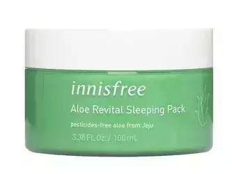 Innisfree - Aloe Revital Sleeping Pack - Zklidňující maska na noc - 100 ml