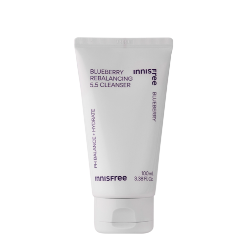 Innisfree - Blueberry Rebalancing 5.5 Cleanser - Vyrovnávající pěna na mytí obličeje s borůvkovým extraktem - 100 ml
