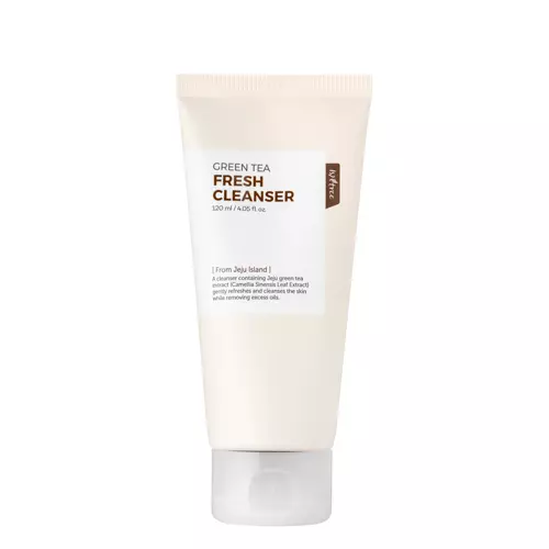 Isntree - Green Tea Fresh Cleanser - Mycí gel se zeleným čajem - 120 ml