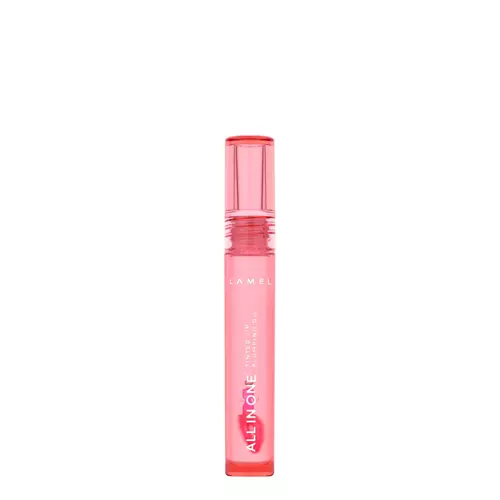 LAMEL - All in One Lip Tinted Plumping Oil - 401 - Pigmentovaný pečující olej na rty - 3 ml