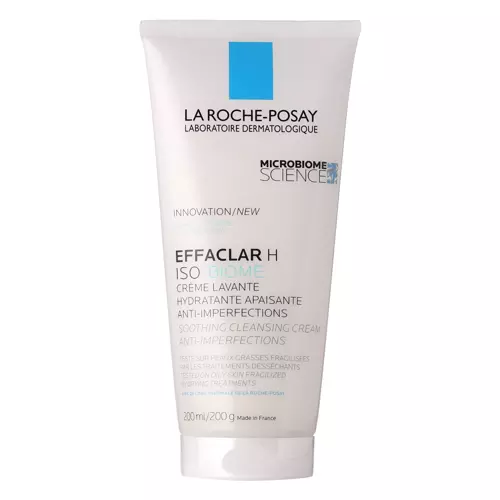 La Roche-Posay - Effaclar H - Iso-Biome Creme Lavante - Mycí krém na obličej a tělo - 200 ml