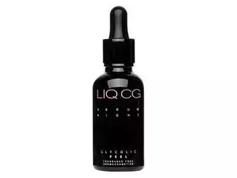 LiqPharm - LIQ CG Serum Night 7% Glycolic PEEL - Exfoliačně-vyhlazující noční sérum - 30 ml