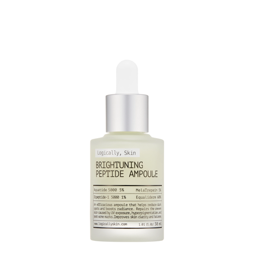 Logically, Skin - Brightuning Peptide Ampoule - Rozjasňující pleťová ampule s peptidy - 30 g