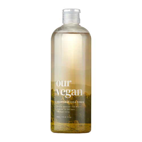 Ma:nyo - Our Vegan Heartleaf Cica Tone - Zklidňující tonikum na obličej s toulní srdčitou - 400 ml