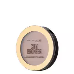 Maybelline - City Bronzer Powder - 250 Medium Warm - Bronzující pudr v teplém odstínu - 8 g