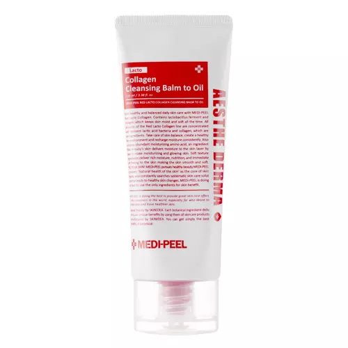 Medi-Peel - Red Lacto Collagen Cleansing Balm to Oil - Čisticí olejový balzám - 100 ml