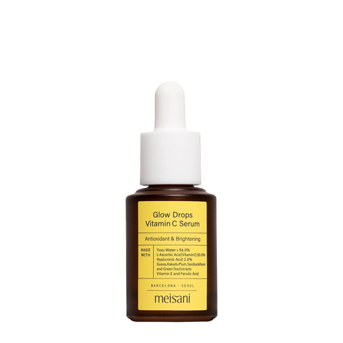 Meisani - Antioxidant & Brightening Serum Glow Drops Vitamin C - Rozjasňující sérum s vitaminem C - 15 ml