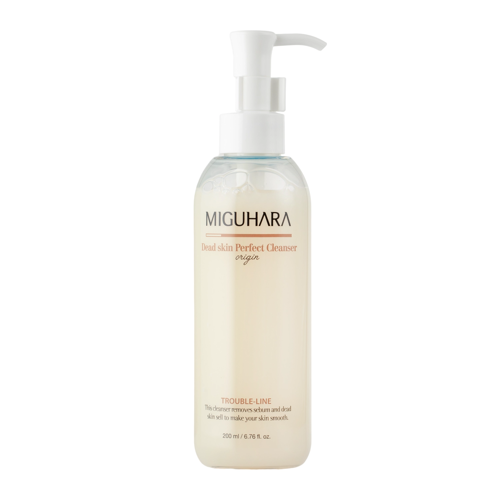 Miguhara - Dead Skin Perfect Cleanser Origin - Exfoliační mycí gel na obličej - 200 ml