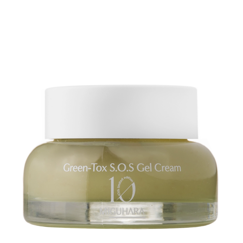 Miguhara - Green-Tox S.O.S Gel Cream - Gelový krém na obličej s extraktem ze zeleného čaje Jeju - 50 ml