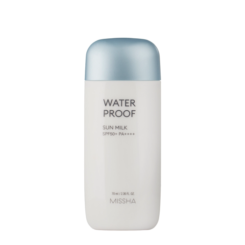 Missha - All-Around Safe Block Waterproof Sun Milk SPF50+ PA++++ - Voděodolný krém s ochranným faktorem - 70 ml