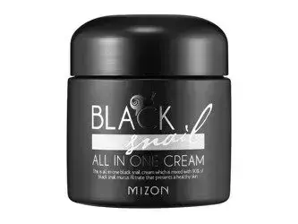 Mizon - Black Snail All in One Cream - Multifunkční pleťový krém se šnečím slizem - 75 ml