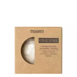 Mohani - Konjac Sponge - Mycí konjaková houbička - přírodní - 1 ks