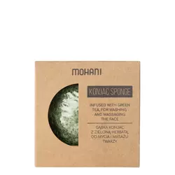 Mohani - Konjac Sponge - Mycí konjaková houbička se zeleným čajem - 1 ks