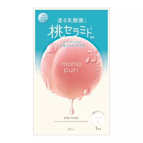 Momopuri - Jelly Mask - Hydratační textilní maska - 22 ml