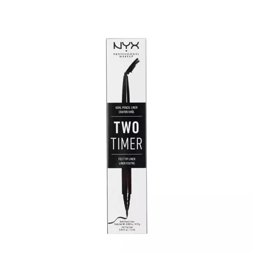 NYX Professional Makeup - Two Timer - Dual Ended Eyeliner - Oboustranná oční linka - 1,2 g