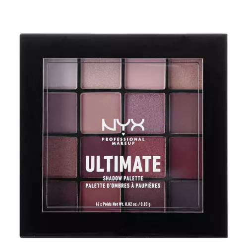 NYX Professional Makeup - Ultimate Shadow Palette - Warm Neutrals - Paleta očních stínů  - 13 g