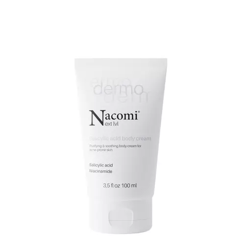 Nacomi - Dermo - Salicylic Acid Body Cream - Čisticí a zklidňující tělový krém s kyselinou salicylovou a niacinamidem - 100 ml