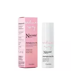 Nacomi - Next Level - Azeloglycin 5 % + B6 - Zklidňující sérum pro kuperózní pleť a pokožku s rosaceou - 30 ml