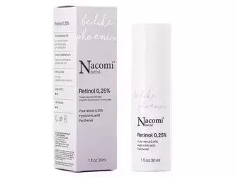 Nacomi - Next Level - Retinol 0,25 % - Sérum s 0,25% retinolem