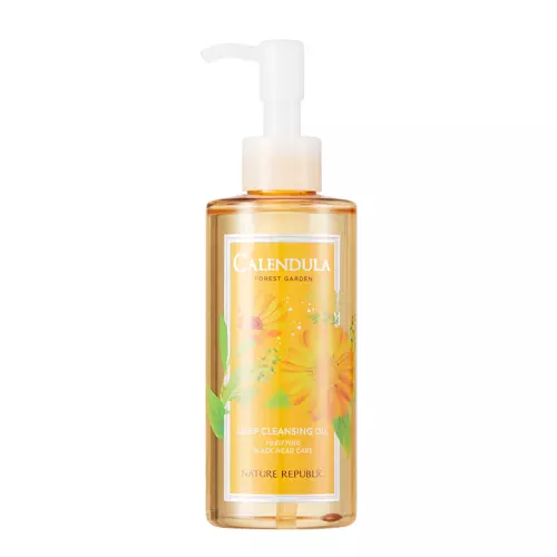 Nature Republic - Forest Garden Calendula Cleansing Oil - Odličovací olej s měsíčkem - 200 ml