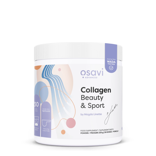 Osavi - Collagen Beauty & Sport Kolagen by Magda Linette - Kolagenový prášek - 225 g