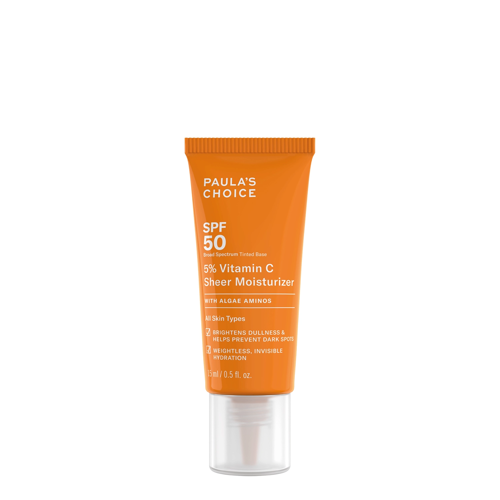 Paula's Choice - 5% Vitamin C Sheer Moisturizer SPF 50 - Hydratační opalovací krém s vitaminem C - 15 ml