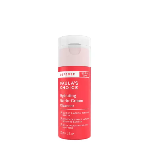 Paula's Choice - Defense - Hydrating Gel-To-Cream Cleanser - Krémový čisticí gel - 30 ml