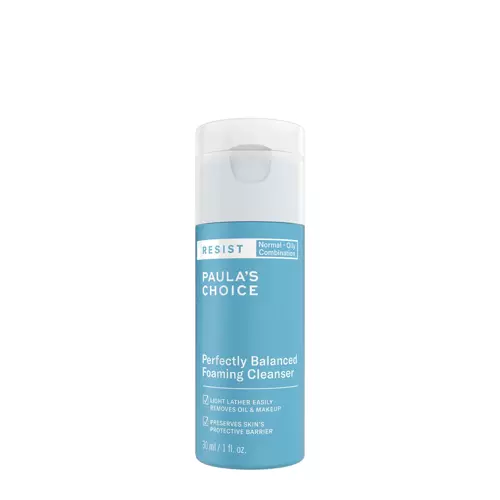 Paula's Choice - Resist - Perfectly Balanced Foaming Cleanser - Jemný čisticí gel - 30 ml