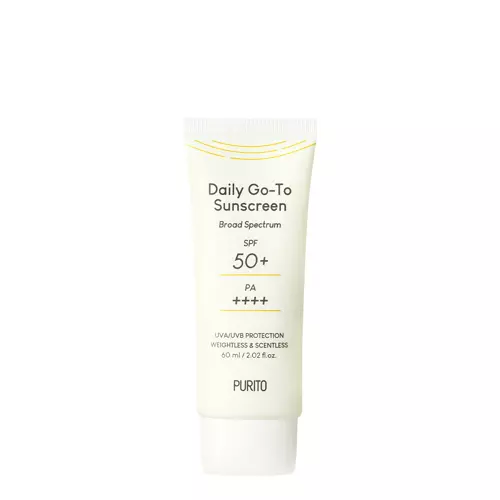 Purito - Daily Go-To Sunscreen SPF50+/PA++++ - Lehký krém s ochranným faktorem 50+ - 60 ml
