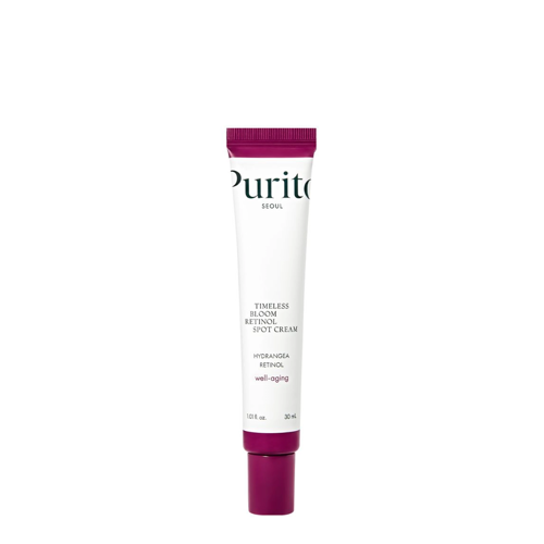 Purito Seoul - Timeless Bloom Retinol Spot Cream - Krém proti vráskám s retinolem - 30 ml