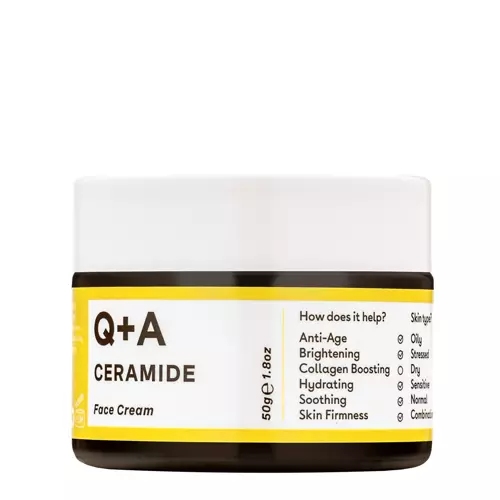 Q+A - Ceramide Barrier Defence Face Cream - Ochranný krém s ceramidy - 50 ml