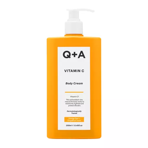 Q+A - Vitamin C Body Cream - Antioxidační tělový balzám s vitamínem C - 250 ml