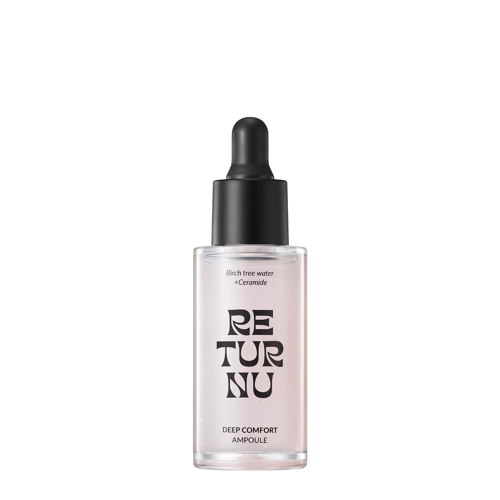 Returnu - Deep Comfort Ampoule - Hydratační ampule na obličej s březovou vodou a ceramidy - 30 ml