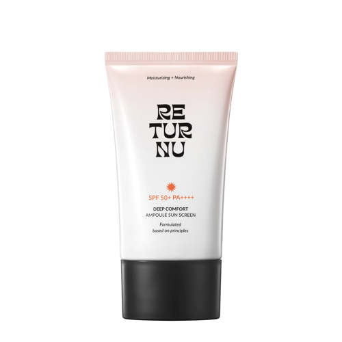 Returnu - Deep Comfort Ampule Sunscreen SPF 50+ PA++++ - Opalovací krém na obličej - 50 ml